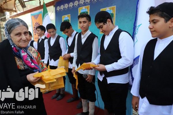 جشن خیابانی عید غدیر خم در ساری