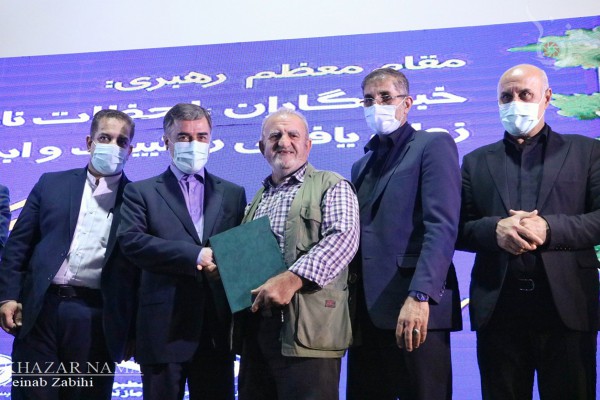 مراسم گرامیداشت روز خبرنگار در سینما جهان نمای چالوس