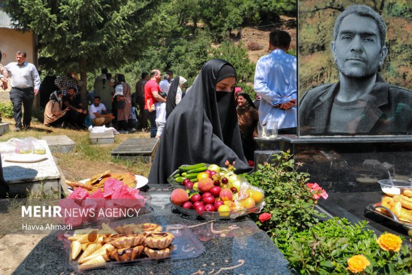 آئین سنتی عید مردگان روستای دهمیان سوادکوه