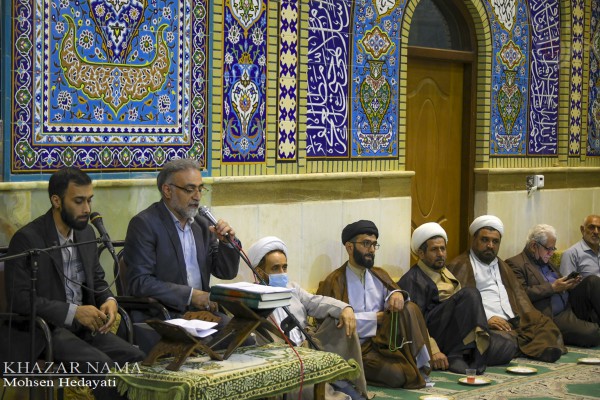نخستین خطبه خوانی غدیر در مسجد محمد رسول الله ساری