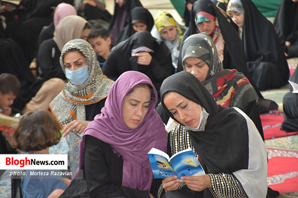 دعای عرفه در مصلی قدس فریدونکنار
