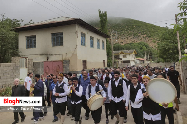 همایش پیاده روی خانوادگی در روستای لرگان نوشهر