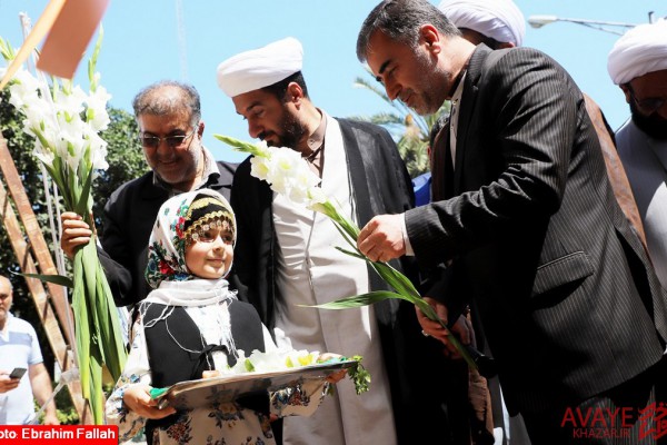 افتتاح فاز نخست شبستان امامزاده عباس(ع) ساری