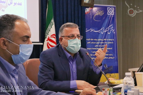 نشست خبری مدیرکل بیمه سلامت مازندران در هفته دولت