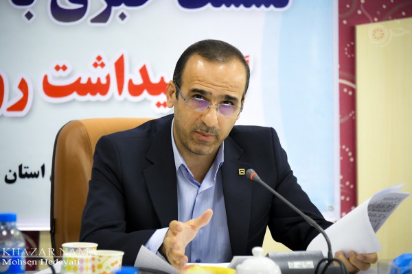 نشست خبری “حاجی پور” مدیر شعب بانک مسکن مازندران
