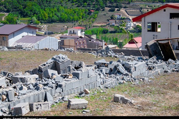 اعاده به وضع سابق اراضی کشاورزی در چهاردانگه ساری
