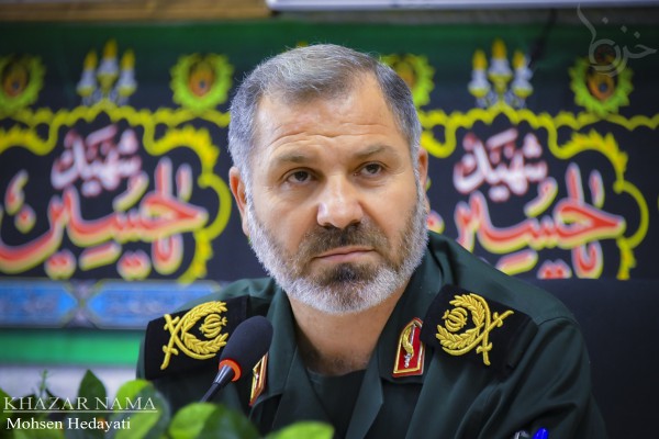 نشست خبری سردار مسلمی فرمانده سپاه کربلای مازندران