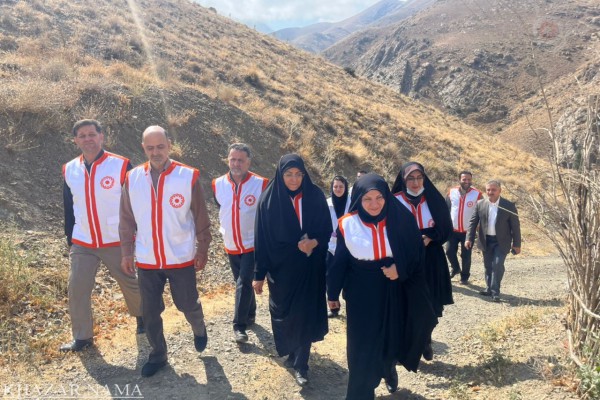 حضور گروه جهادی شهدای بهزیستی مازندران در بلده نور